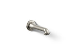 KOHLER K-72792-SN Artifacts Wall-Mount Bath Spout With Turned Design - Vibrant Polished Nickel