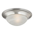THOMAS 7301FM/20 Flushmounts 12'' Wide 1-Light Flush Mount - Brushed Nickel