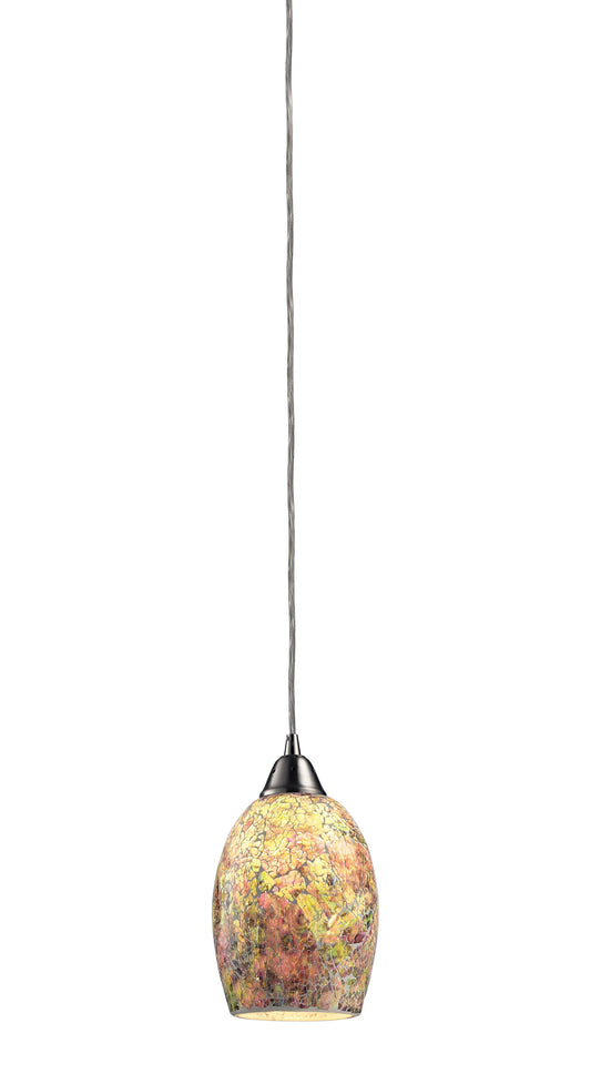 ELK SHOWROOM 73021-1 Avalon 5'' Wide 1-Light Mini Pendant - Satin Nickel