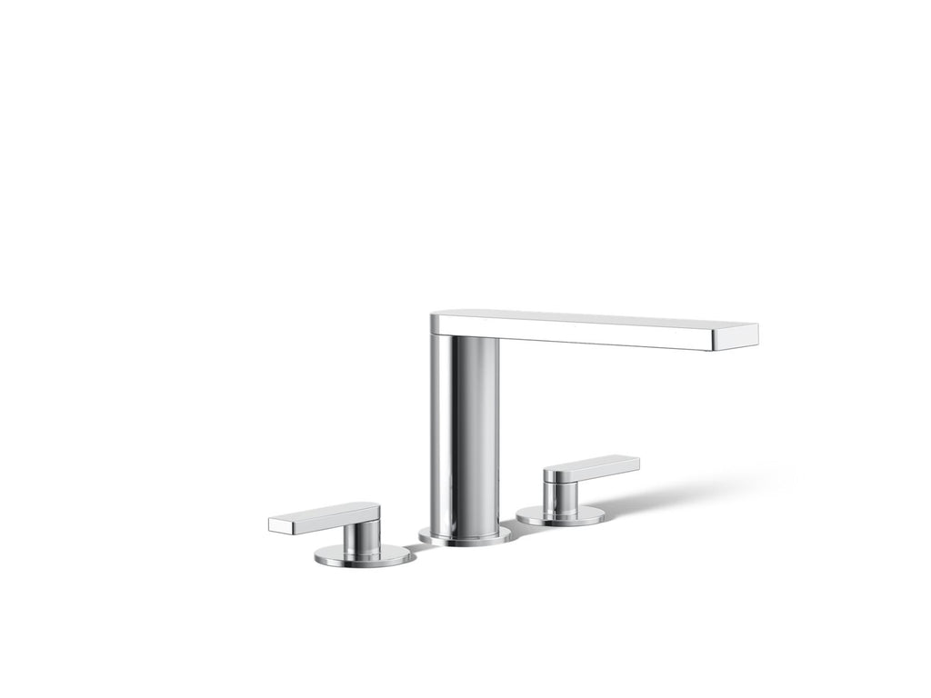 KOHLER K-73081-4-CP Composed Deck-Mount Bath Faucet With Lever Handles - Polished Chrome