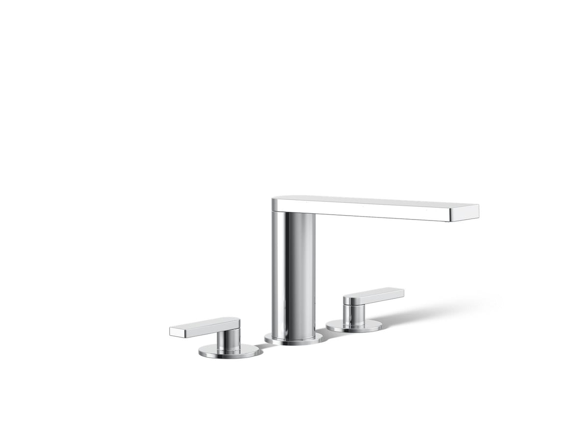 KOHLER K-73081-4-CP Composed Deck-Mount Bath Faucet With Lever Handles - Polished Chrome