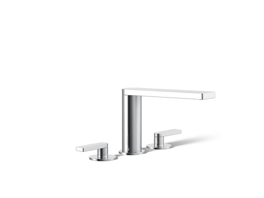 KOHLER K-73081-4-CP Composed Deck-mount bath faucet with lever handles - Polished Chrome