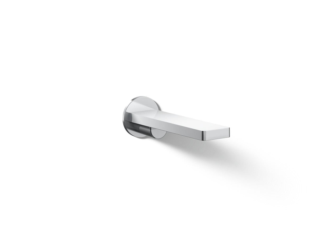 KOHLER K-73120-CP Composed Wall-Mount Bath Spout - Polished Chrome