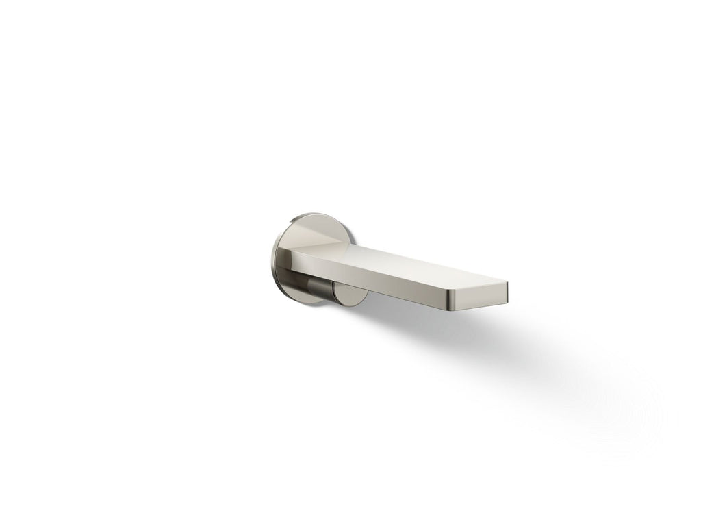 KOHLER K-73120-SN Composed Wall-Mount Bath Spout - Vibrant Polished Nickel