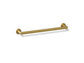 KOHLER K-73141-2MB Composed 18" Towel Bar - Vibrant Brushed Moderne Brass
