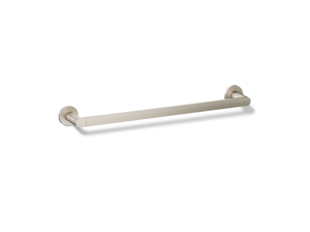 KOHLER K-73141-BN Composed 18" Towel Bar - Vibrant Brushed Nickel