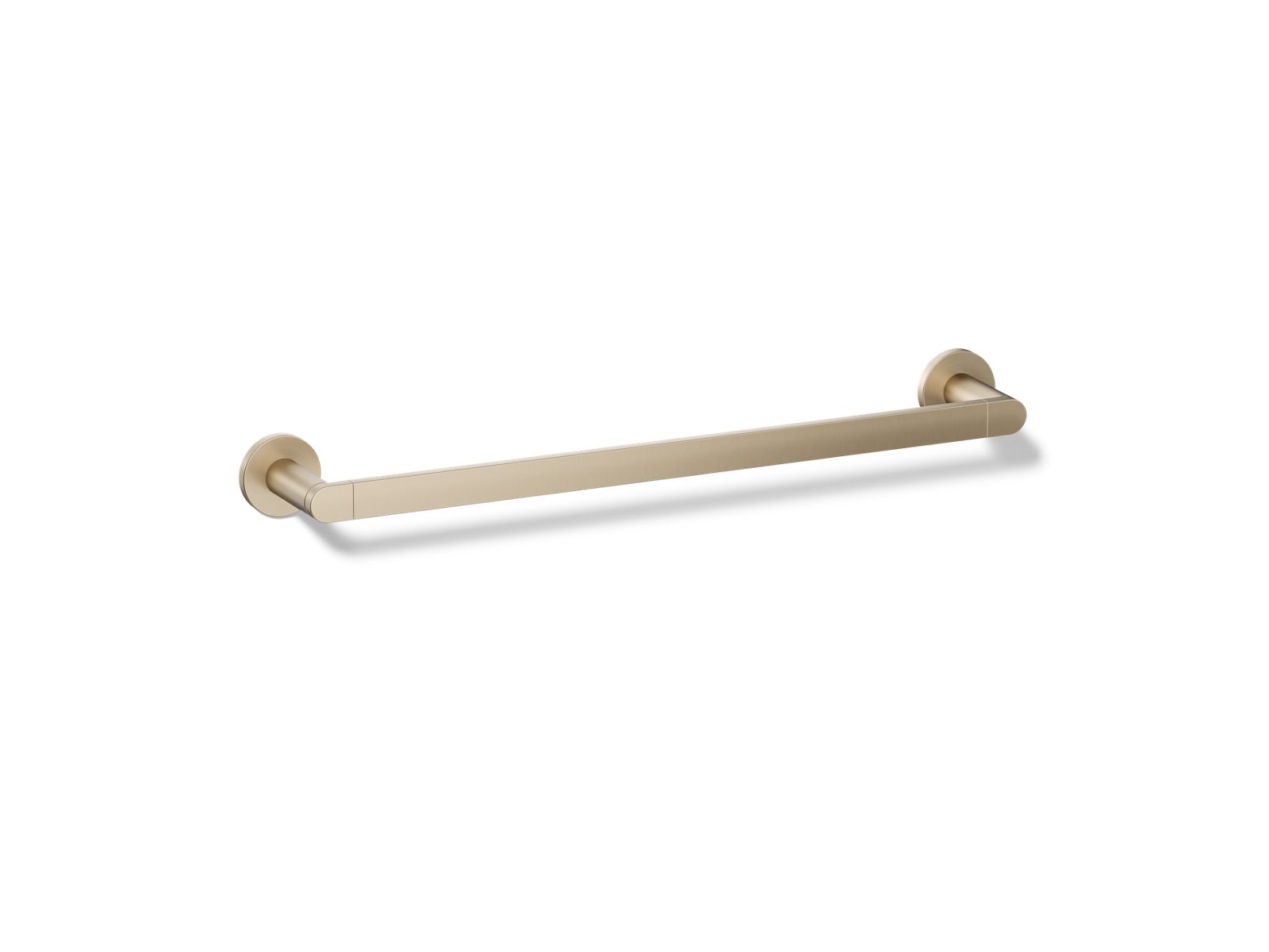 KOHLER K-73141-BV Composed 18" Towel Bar - Vibrant Brushed Bronze