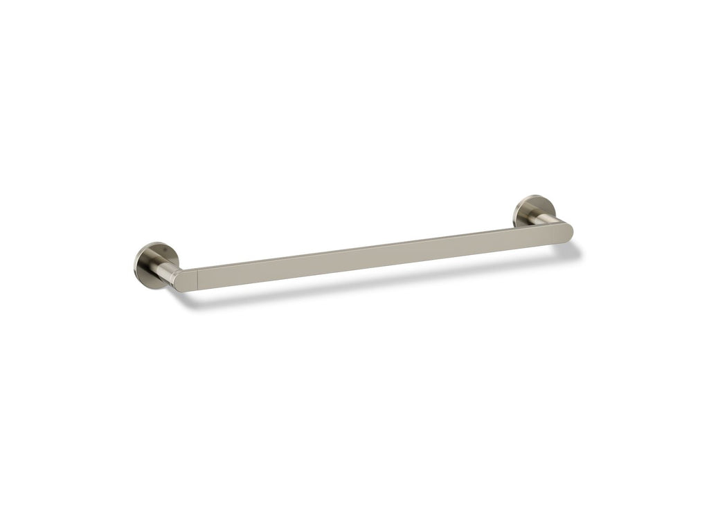 KOHLER K-73141-SN Composed 18" Towel Bar - Vibrant Polished Nickel