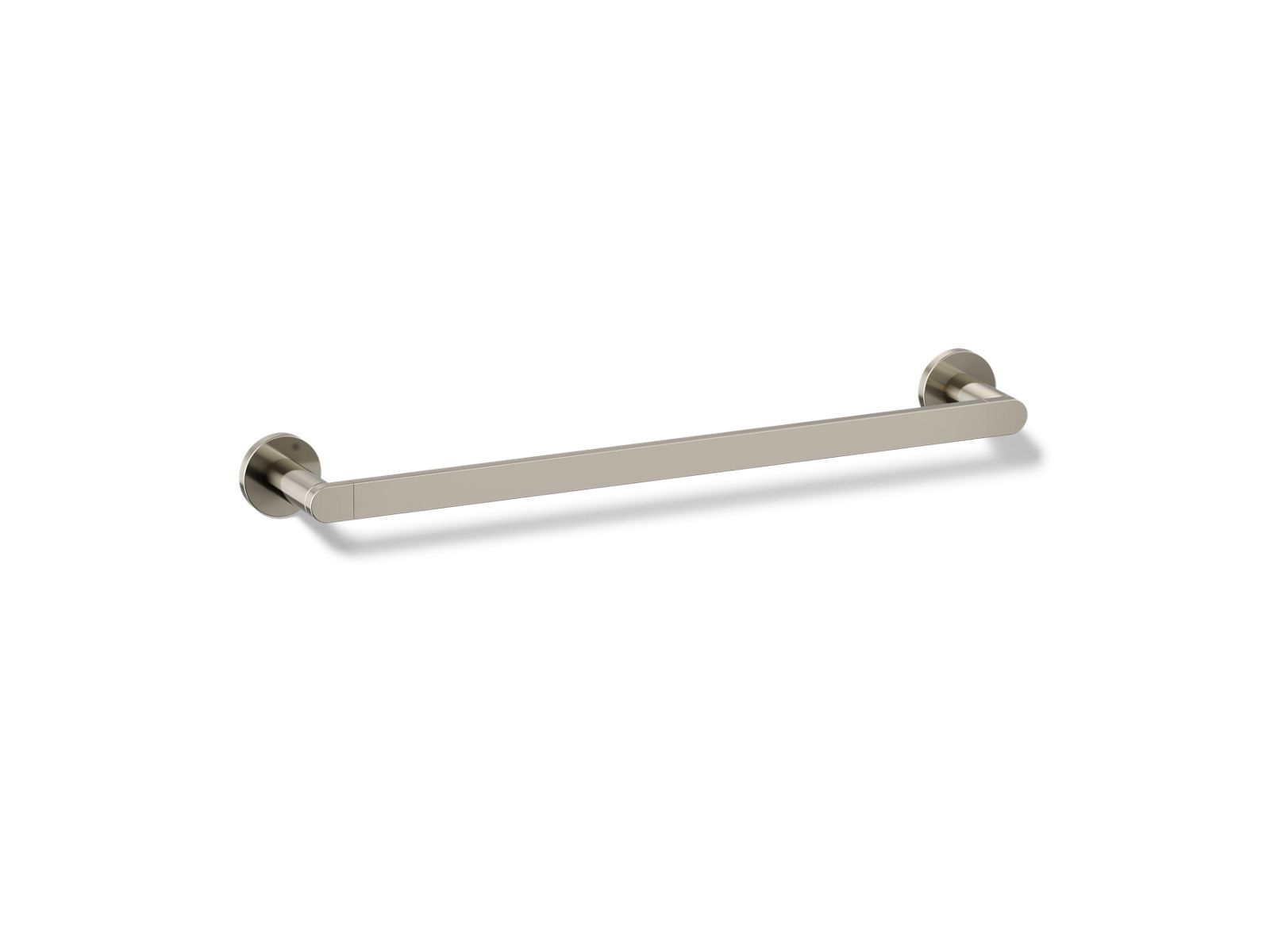 KOHLER K-73141-SN Composed 18" Towel Bar - Vibrant Polished Nickel