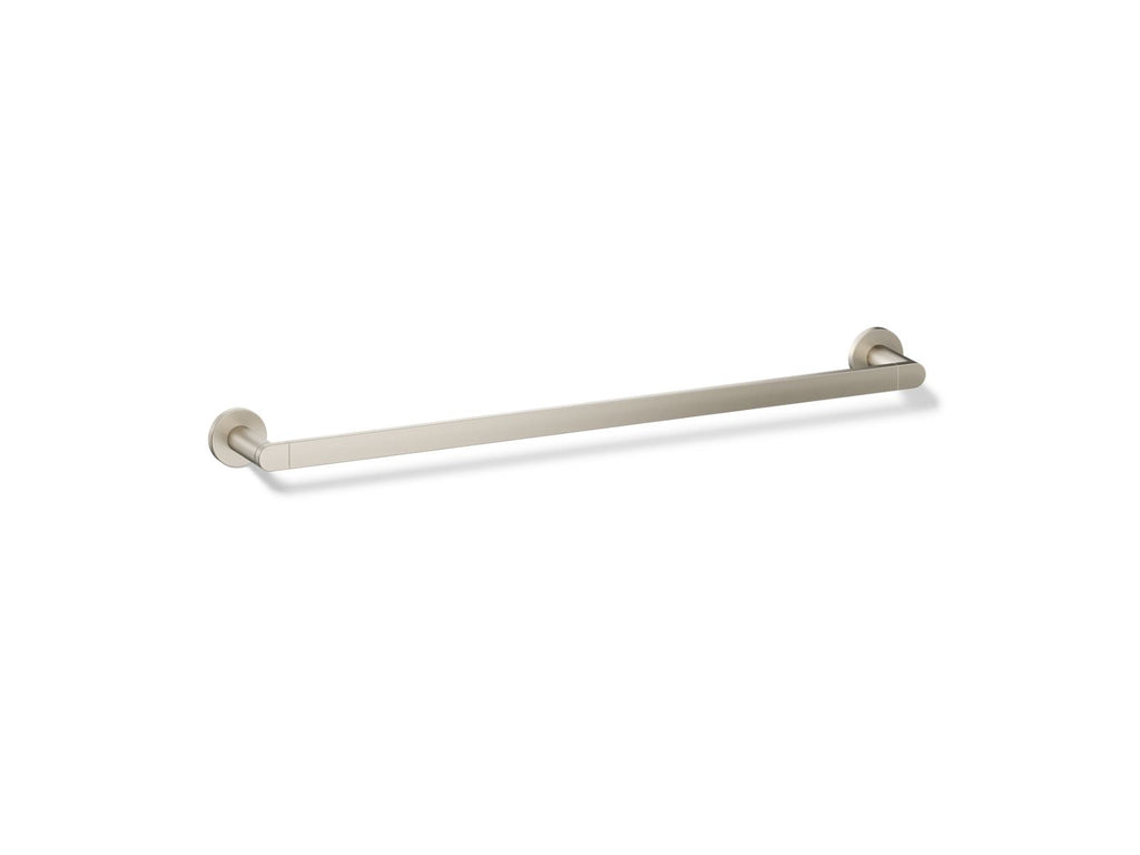 KOHLER K-73142-BN Composed 24" Towel Bar - Vibrant Brushed Nickel