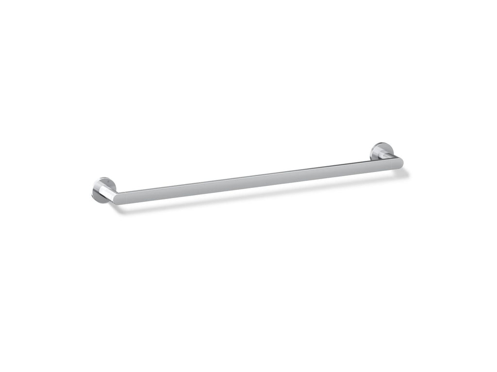 KOHLER K-73142-CP Composed 24" Towel Bar - Polished Chrome