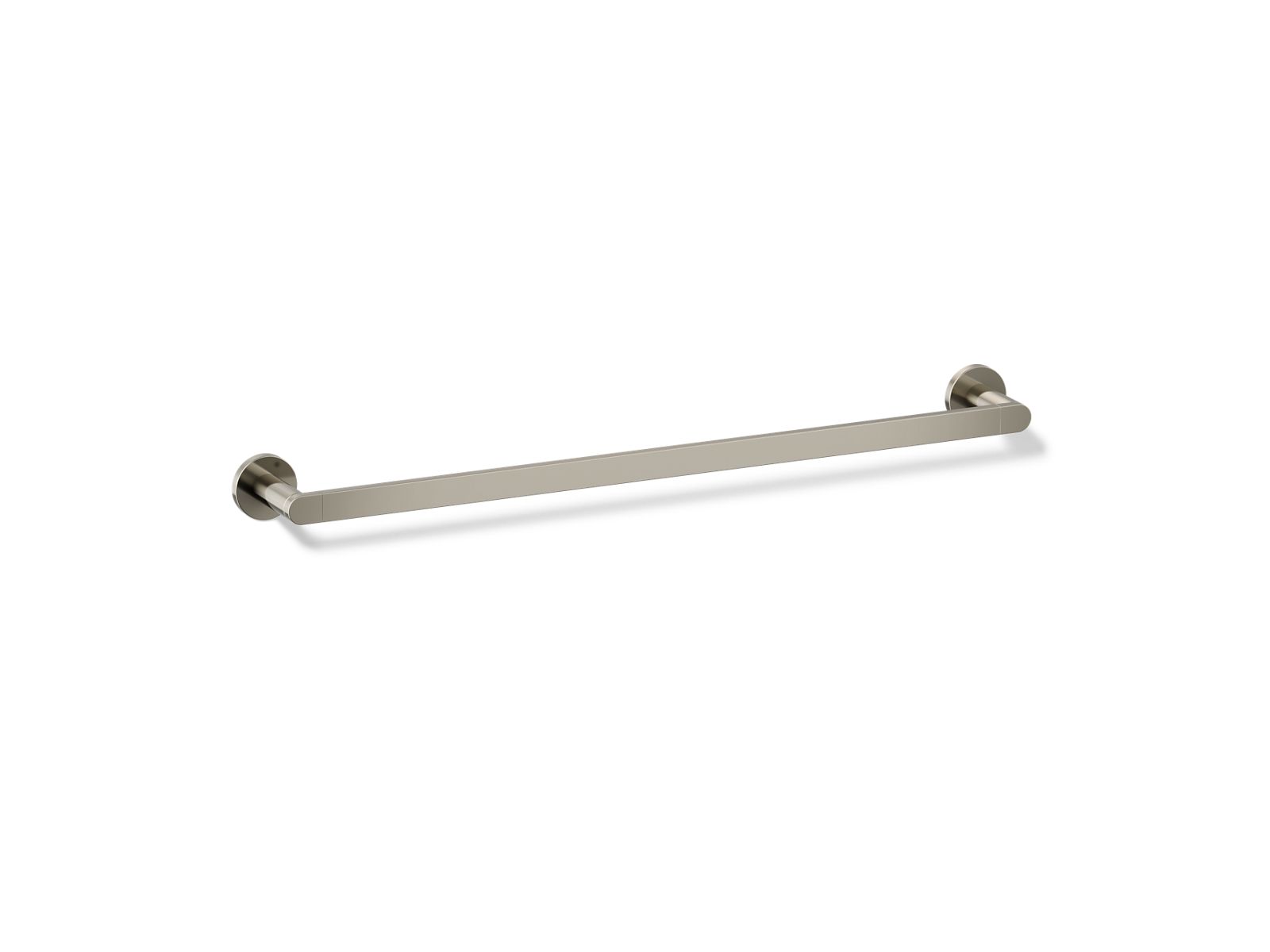 KOHLER K-73142-SN Composed 24" Towel Bar - Vibrant Polished Nickel