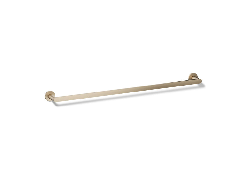 KOHLER K-73143-BV Composed 30" Towel Bar - Vibrant Brushed Bronze