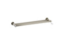 KOHLER K-73144-SN Composed 24" Double Towel Bar - Vibrant Polished Nickel