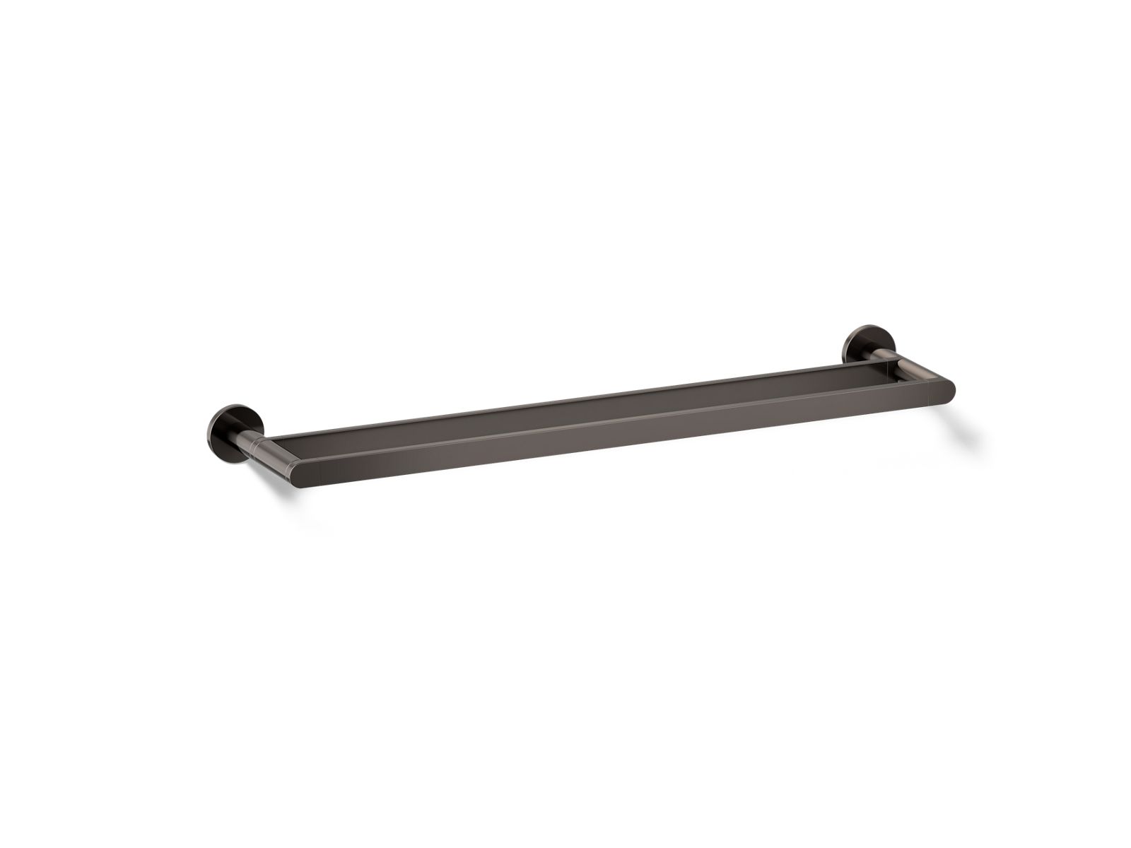 KOHLER K-73144-TT Composed 24" Double Towel Bar - Vibrant Titanium