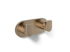 KOHLER K-73146-BV Composed Double Robe Hook - Vibrant Brushed Bronze