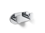 KOHLER K-73146-CP Composed Double Robe Hook - Polished Chrome