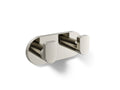 KOHLER K-73146-SN Composed Double Robe Hook - Vibrant Polished Nickel