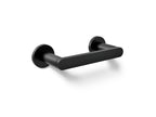 KOHLER K-73147-BL Composed Pivoting Toilet Paper Holder - Matte Black