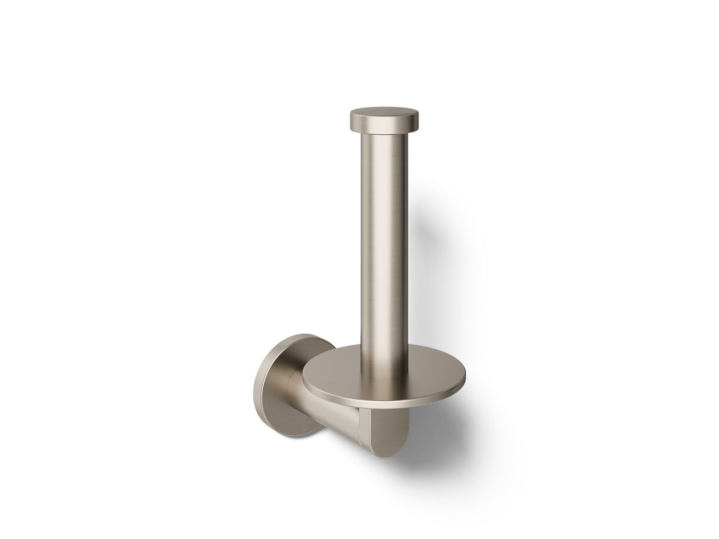 KOHLER K-73148-BN Composed Vertical toilet paper holder - Vibrant Brushed Nickel