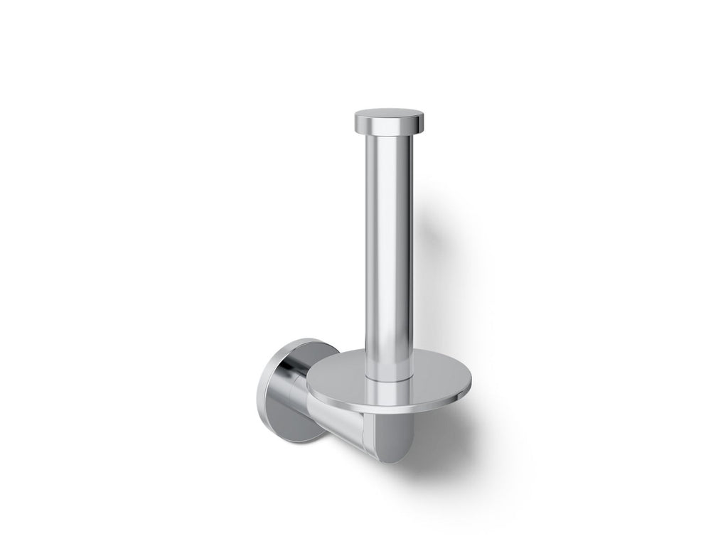 KOHLER K-73148-CP Composed Vertical Toilet Paper Holder - Polished Chrome