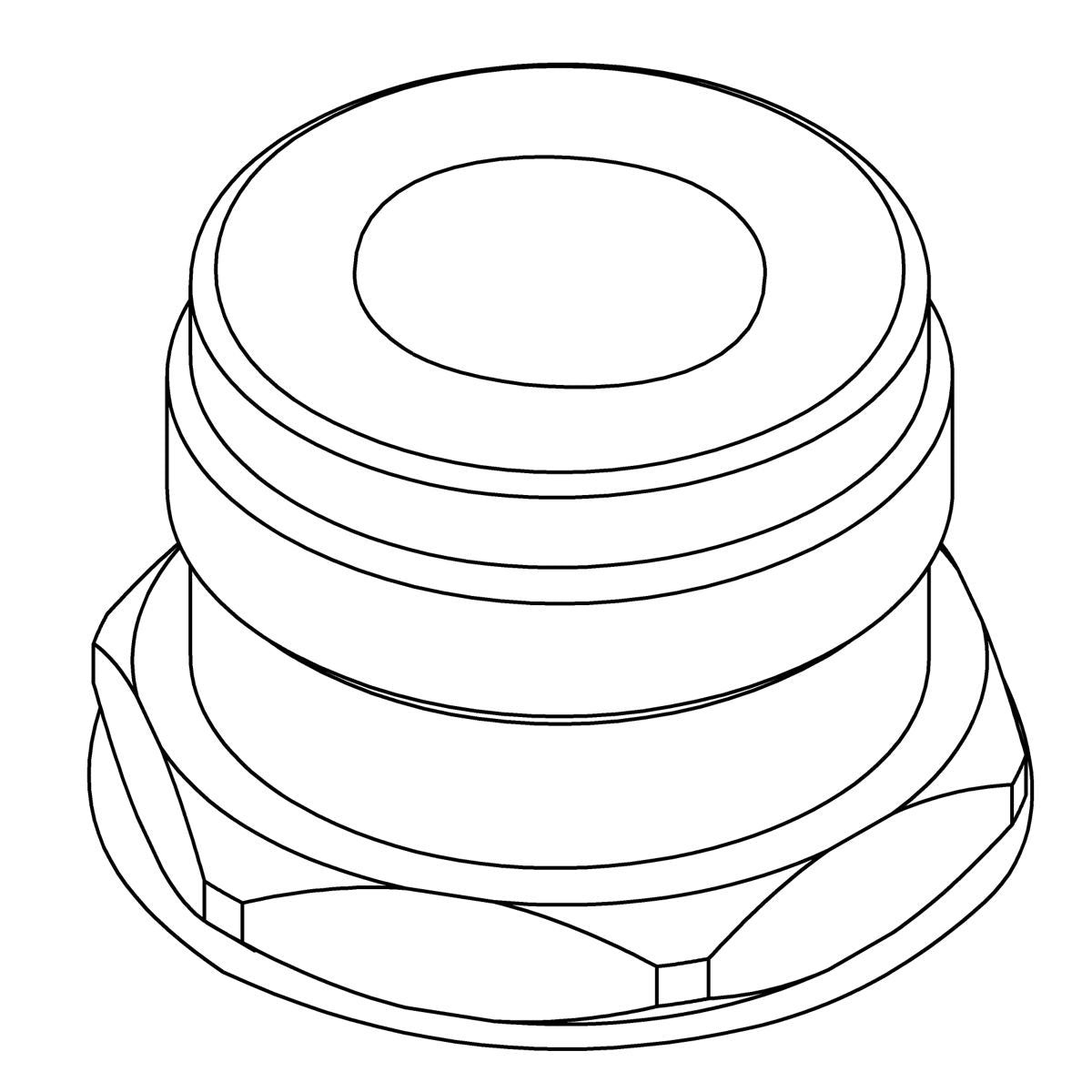 KOHLER Nut, Lift Guide Sleeve, K-73233