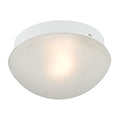 THOMAS 7351FM/40 Mushroom 7'' Wide 1-Light Flush Mount - White