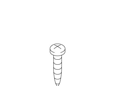 KOHLER Screw, 4-20 X .625, K-73598