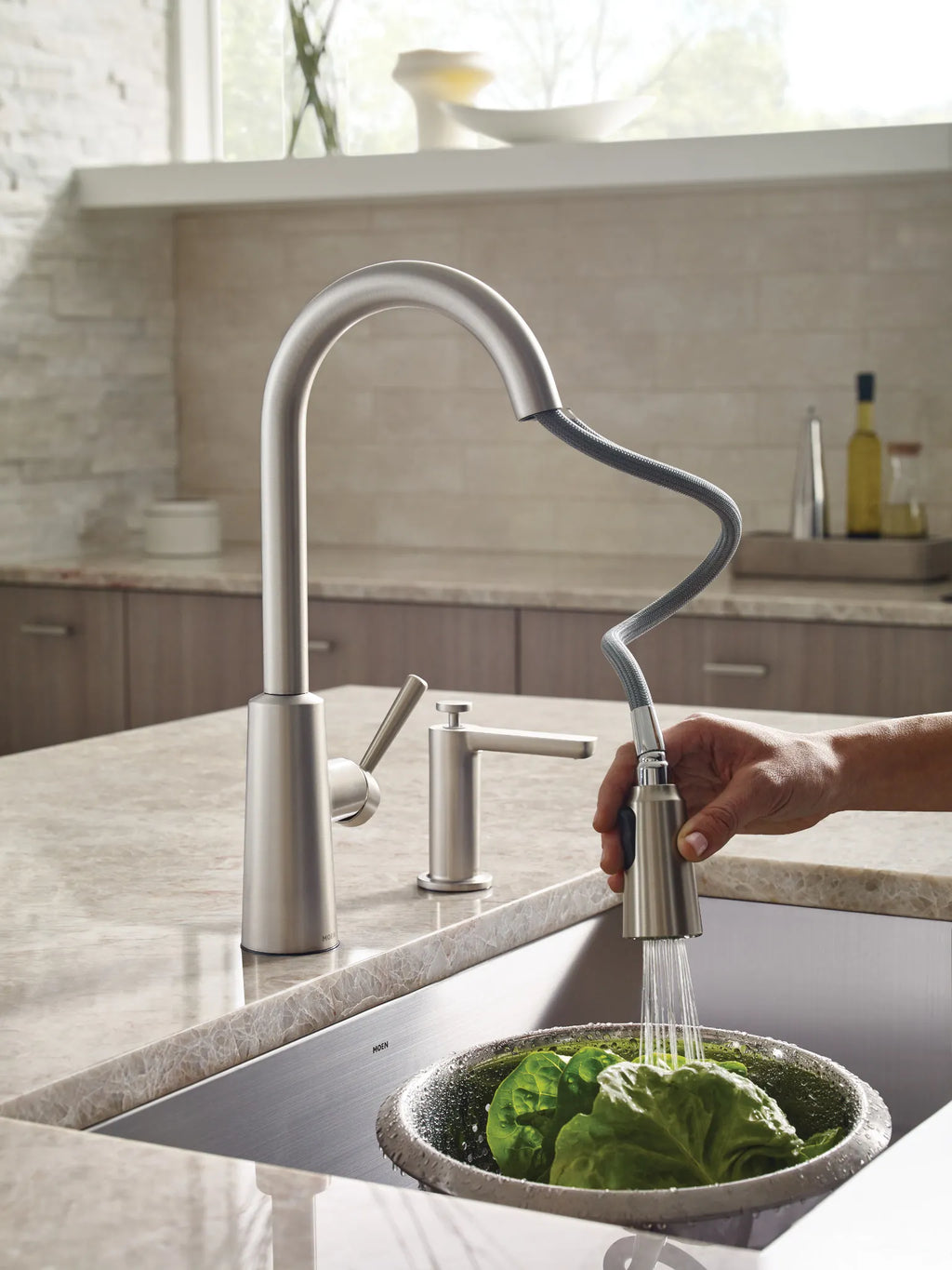 MOEN S3947SRS Modern Soap Dispenser - Spot Resist Stainless