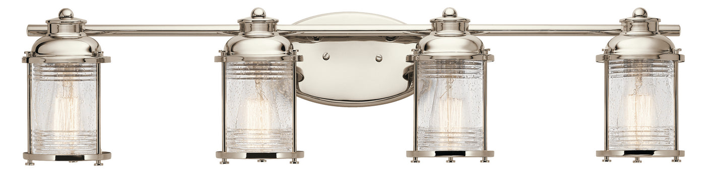 KICHLER 45773PN Ashland Bay Four Light Bath Polished Nickel