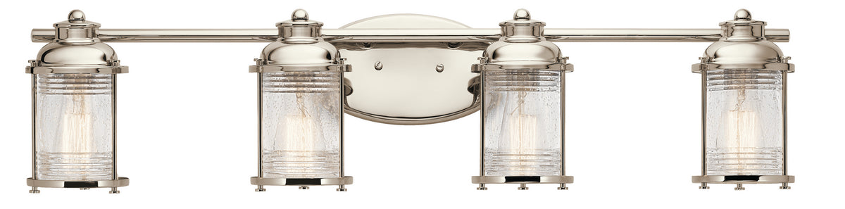 KICHLER 45773PN Ashland Bay Four Light Bath Polished Nickel