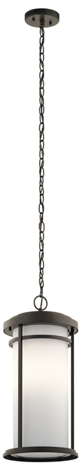 KICHLER 49689OZ Toman 21.25" 1 Light Pendant Olde Bronze