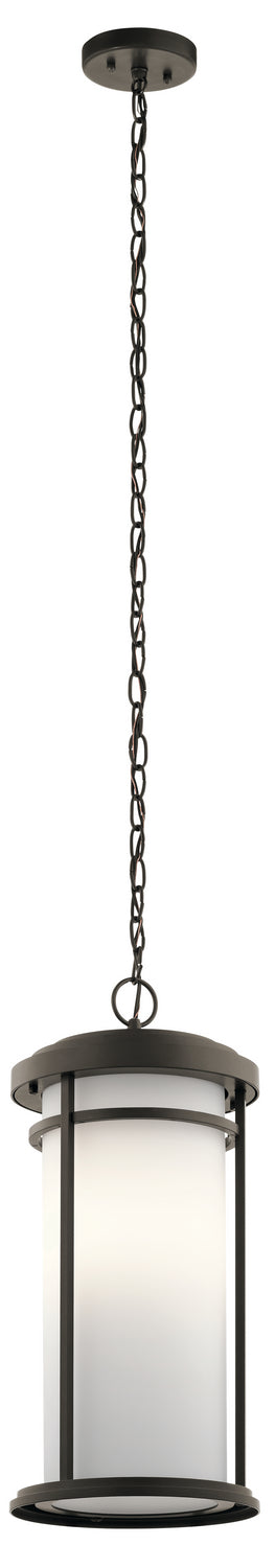 KICHLER 49689OZ Toman 21.25" 1 Light Pendant Olde Bronze