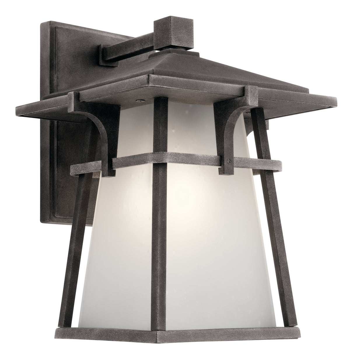 KICHLER 49721WZC Beckett 10.75" Wall Light Weathered Zinc