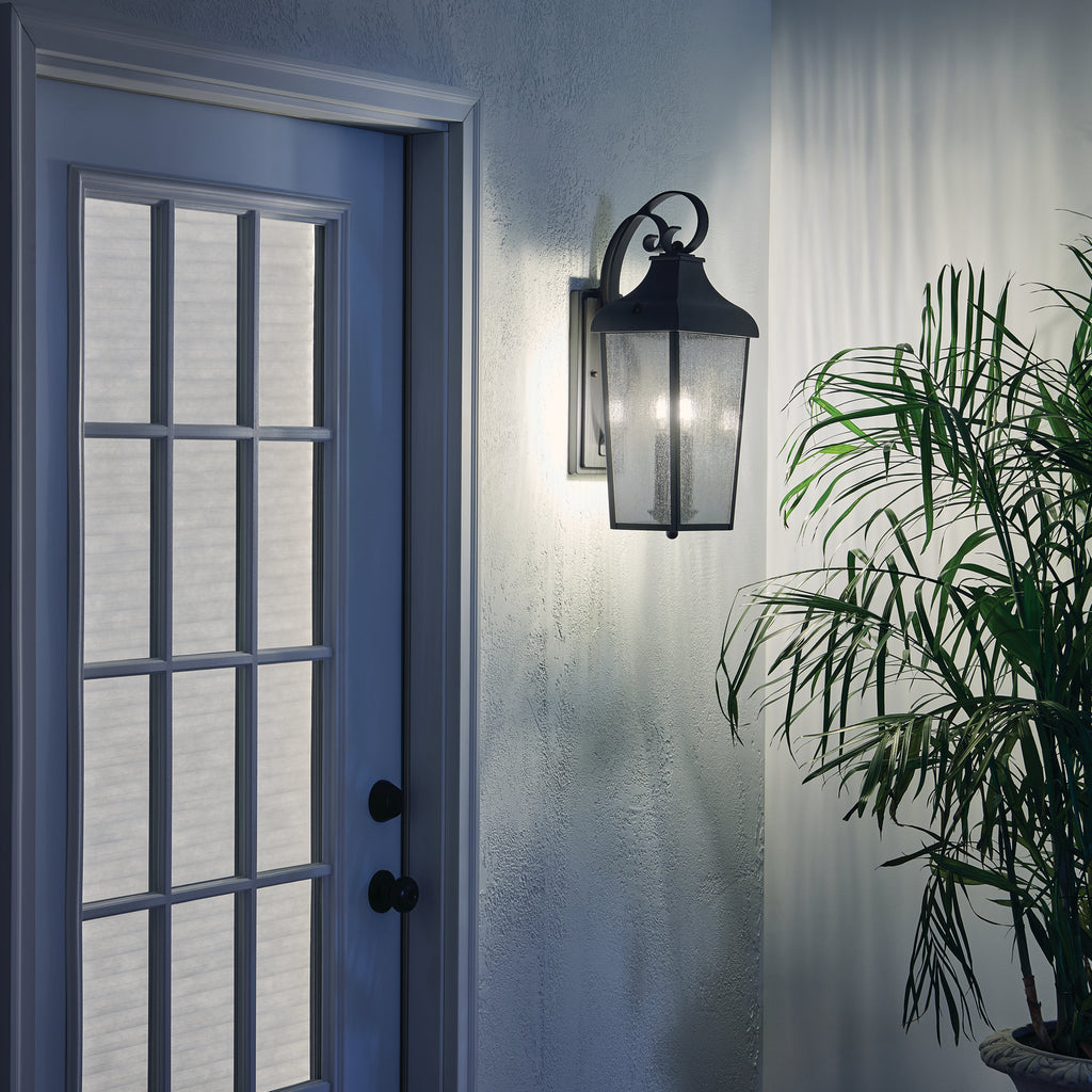 KICHLER 49737OZ Forestdale 21.5" 2 Light Wall Light Olde Bronze
