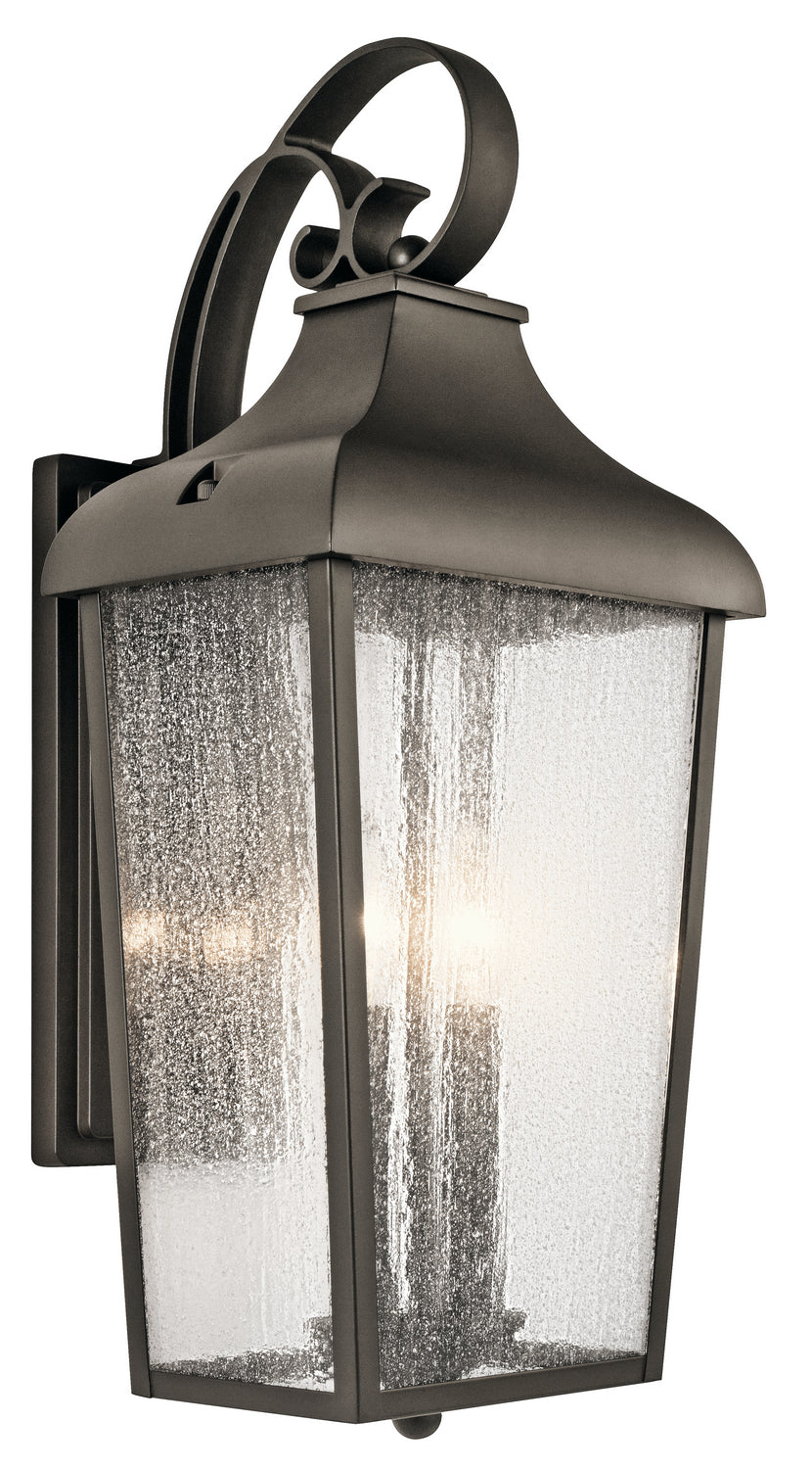 KICHLER 49737OZ Forestdale 21.5" 2 Light Wall Light Olde Bronze