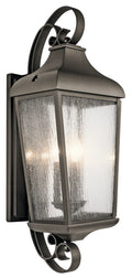 KICHLER 49738OZ Forestdale 30.75" 1 Light Wall Light Olde Bronze