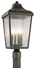 KICHLER 49739OZ Forestdale 4 Light Post Light Olde Bronze