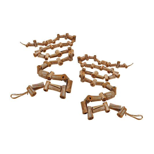 ELK SIGNATURE 742024/S2 Coco Boat Spiral Garland (Set of 2)