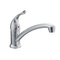 MOEN 7423 Chateau One-Handle Low Arc Kitchen Faucet - Chrome