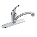 MOEN 7425 Chateau One-Handle Low Arc Kitchen Faucet - Chrome