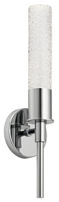 ELAN 83829 Glacial Glow Led Sconce Chrome