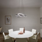 ELAN 83863 Opus 3-Ring LED Pendant Chrome