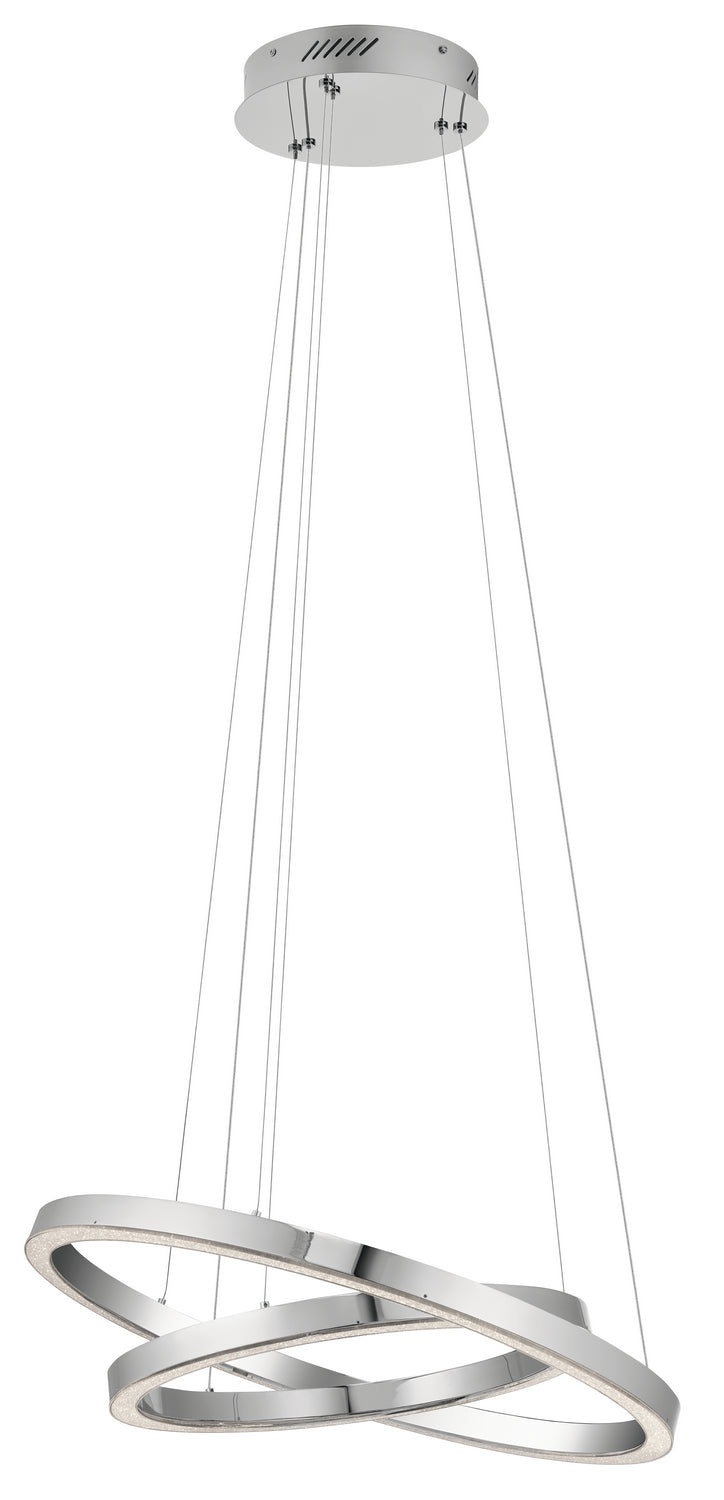 ELAN 83864 Opus 2 Ring Led Pendant Chrome