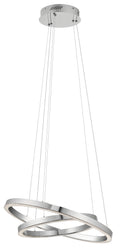 ELAN 83864 Opus 2 Ring Led Pendant Chrome