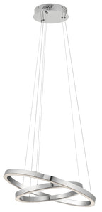 ELAN 83864 Opus 2 Ring Led Pendant Chrome