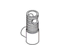 KOHLER Drain Body - Rough Plate, K-74410-RP
