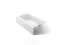 KOHLER K-746-0 Seaforth 54" X 30-1/4" Alcove Bath, Right Drain - White