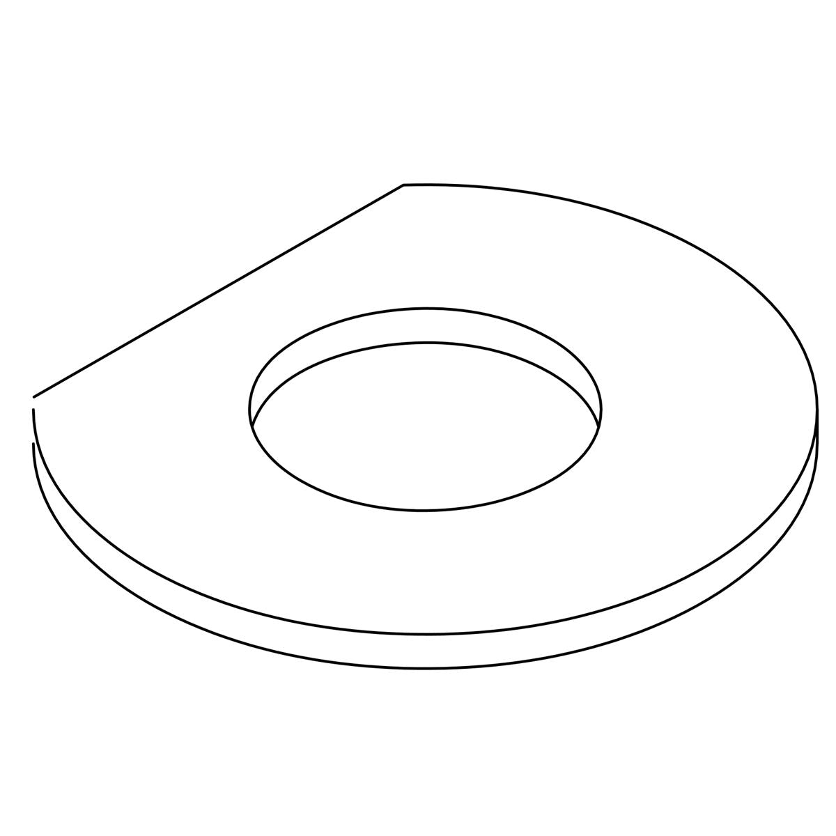 KOHLER Washer, .758 Id X 1.69 Od, K-74612