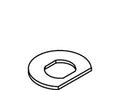 KOHLER Washer, 1.69 Od X .09 Thk, K-74645